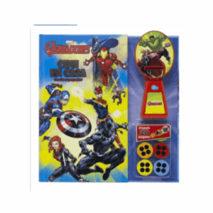 Los Vengadores. Cine en casa. Cuento y proyector
