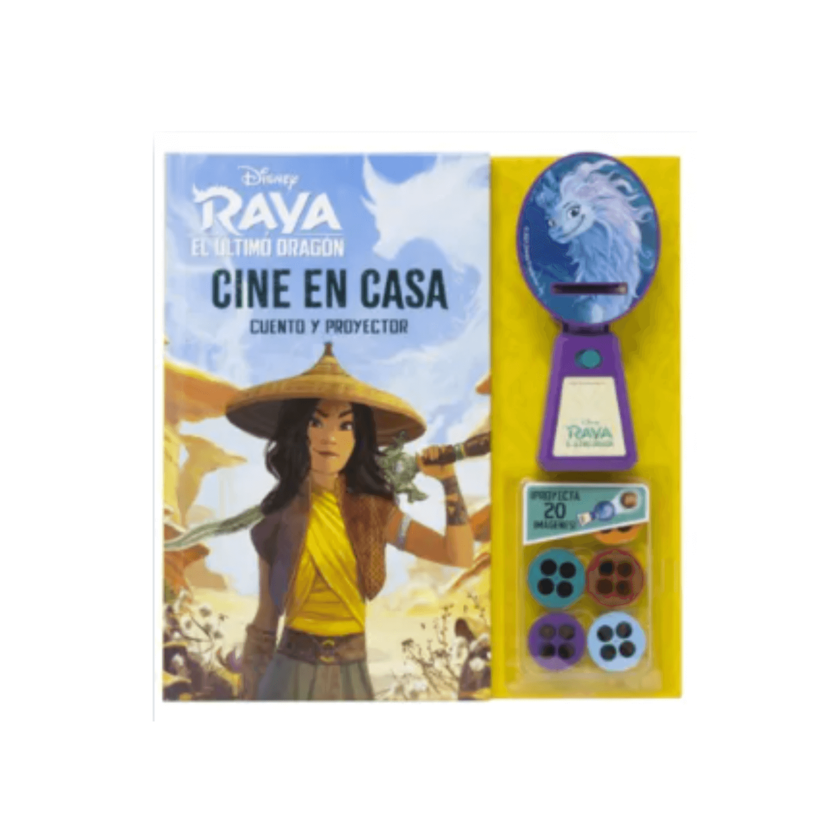 Raya y el último dragón. Cuento y reproductor