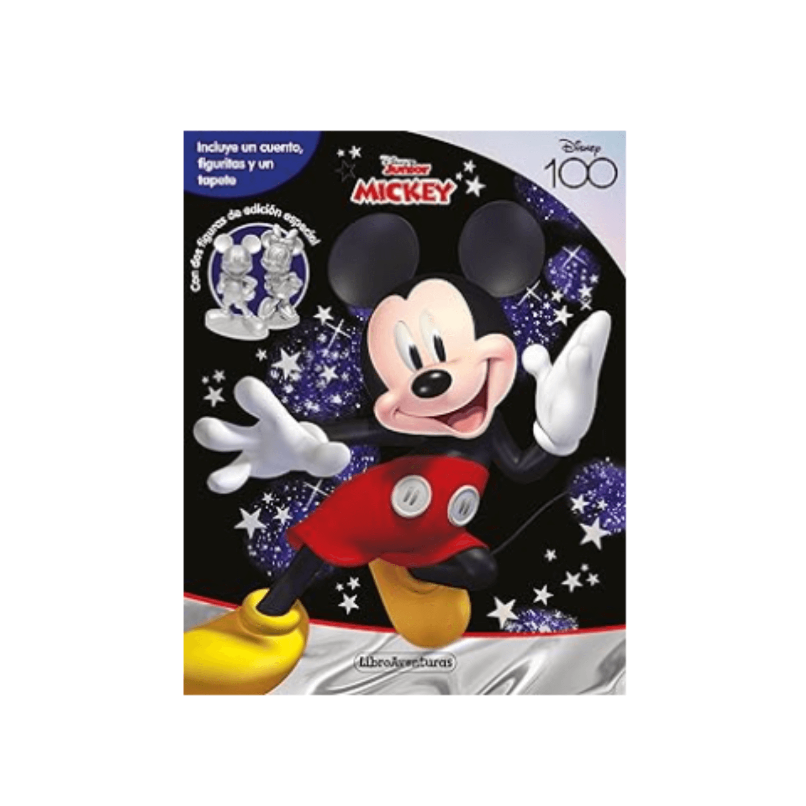 Mickey. Libroaventuras. Cuento, figuritas y tapete